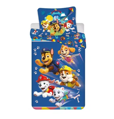Paw Patrol peuterdekbedovertrek Brave 100 x 135 cm Paw Patrol peuterdekbedovertrek Brave 100 x 135 cm