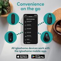 igloohome Wifi Bridge | Intelligente toegangscontrole | WLAN-brug voor igloohome hangslot | Op afstand openen en sluiten | Bluetooth | WLAN-verbinding - thumbnail