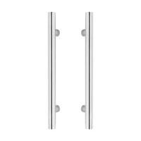 Intersteel Deurgrepen per paar T-vorm 700x80x30 HoH 500mm - RVS - thumbnail