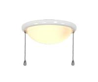 CasaFan 15R WE FLACHE SCHALE Lamp voor plafondventilator Opaalglas (mat) - thumbnail