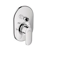 Hansgrohe Inbouw Badmengkraan Vernis Blend Eengreeps Ovaal Chroom - thumbnail