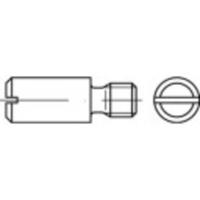 TOOLCRAFT 119079 Tapschroeven M6 8 mm Sleuf DIN 927 Staal 100 stuk(s) - thumbnail