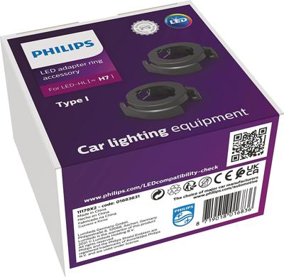 Philips adapter "ultinon pro6000" adapter ring led h7 type 11179x2