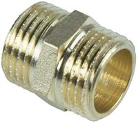 Cornat Messing/Ms Dubbelnippel Mm 1/2 - TEC396601 - thumbnail