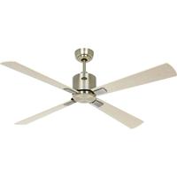 CasaFan ECO NEO III 132 MA-AH/BU WiFi Flügel Ahorn/Buche Plafondventilator 27 W (Ø x h) 132 cm x 360 mm Antiek-messing Met afstandsbediening, Timer, Met - thumbnail