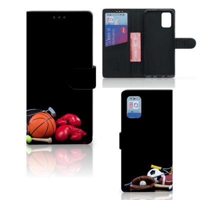 Samsung Galaxy A02s | M02s | Wallet Case | met Pasjes | Sports