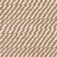 VidaXL Opbergmand ø 40x25 cm katoen bruin en wit - thumbnail