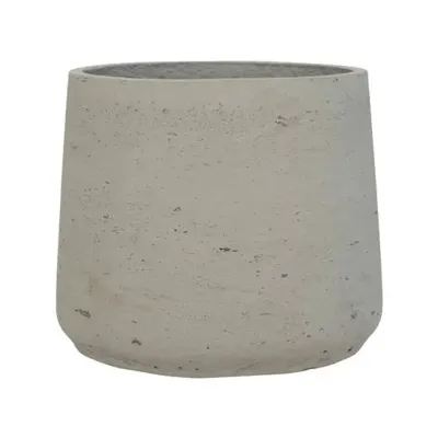 Pottery Pots Bloempot Patt XXL Ø34x28,5cm - Grey Washed Pottery Pots Bloempot Patt XXL Ø34x28,5cm - Grey Washed