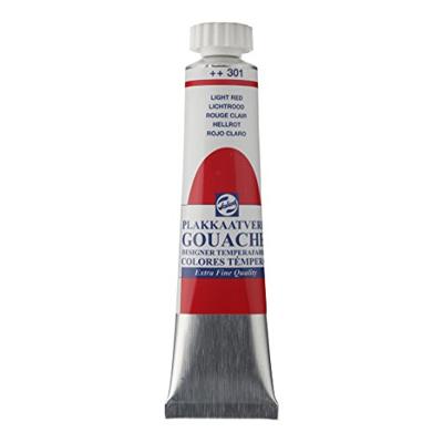 Talens Gouache Extra Fine Quality Tube 20 ml - Lichtrood 301
