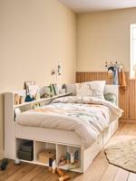 Kinderbed met opbergruimte BASEO wit - thumbnail