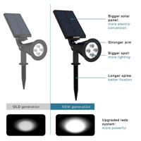 Schijnwerper op zonne-energie Lumisky 3760119732779 Aanpasbaar 2 in 1 (2 Stuks) - thumbnail