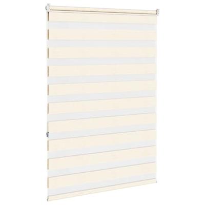 VidaXL Zebra rolgordijn 95x150 cm stofbreedte 90,9 cm marmerbeige