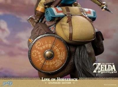 The Legend of Zelda: Breath of the Wild - Link on Horseback Statue Standard Edition (First 4 Figures The Legend of Zelda: Breath of the Wild - Link on Horseback Statue Standard Edition (First 4 Figures