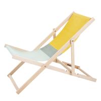 Weltevree Beach Chair Strandstoel Groen/Geel - thumbnail