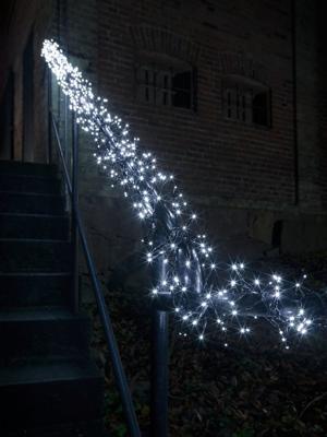 Konstsmide 3864-500 Clusterlichtketting Buiten werkt op het lichtnet Aantal lampen 1152 LED Meerkleurig Verlichte lengte: 8.6 m