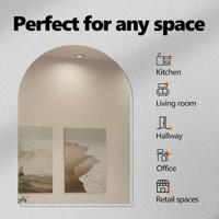 VidaXL Spotje 6 pcs koper 9 x 9 x 2.5 cm metaal - thumbnail