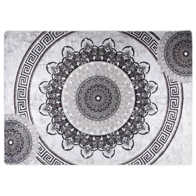 VidaXL Vloerkleed wasbaar anti-slip 150x230 cm meerkleurig