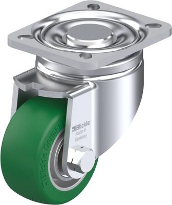 Blickle LH-ALST 82K Zwenkwiel Wieldiameter: 80 mm Draagvermogen (max.): 230 kg 1 stuk(s)