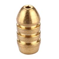 10g Threaded koperen kogel visserij zinklood visserij gewichten zachte verleiding accessoire - thumbnail