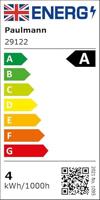 Paulmann 29122 LED-lamp Energielabel A (A - G) E27 4 W Warmwit (Ø x h) 64 mm x 140 mm 1 stuk(s) - thumbnail