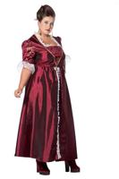 Markiezin taft bordeaux - thumbnail