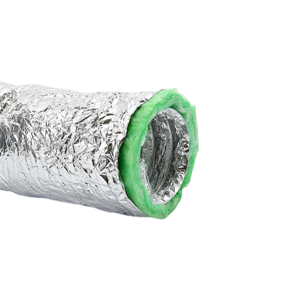 Geïsoleerde flexibele slang - Ø100mm - 1 meter - aluminium