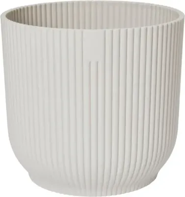 Elho Bloempot Vibes Fold Zijdewit Ø18cm