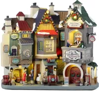 Lemax the hillside winery verlichte facade Caddington Village 2023 - thumbnail