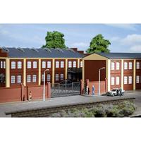 Auhagen 41622 H0 Omheining met poorten Bouwpakket - thumbnail