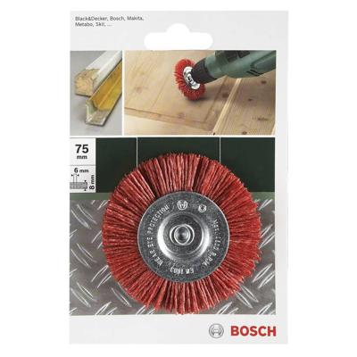 Bosch Accessoires Schijfborstels voor boormachines | Nylon met korund schuurmiddel K80 | 100mm - 2609256537 Bosch Accessoires Schijfborstels voor boormachines | Nylon met korund schuurmiddel K80 | 100mm - 2609256537