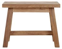 MUST Living Krukje 'Herringbone' Teakhout, 60cm - thumbnail