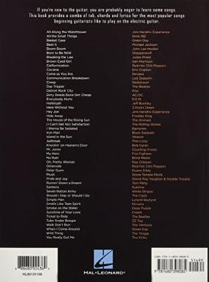 Hal Leonard - First 50 Rock Songs Electric Guitar