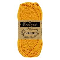 Scheepjes Catona 50g - 249 Saffron - Haakgaren / Breigaren - thumbnail