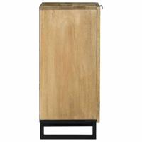 Sideboard - 40 x 33,5 x 75 cm - Massief mango hout - thumbnail
