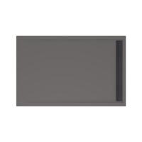 Xenz Easy Tray douchevloer - 140x90x5cm - acryl - zonder gootcover - antraciet 6947-05 - thumbnail