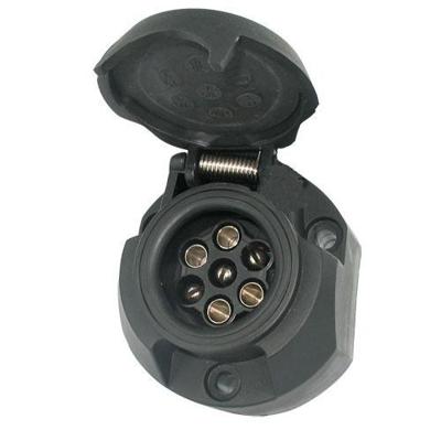Stekkerdoos 7 polig ABS 712072 Stekkerdoos 7 polig ABS 712072
