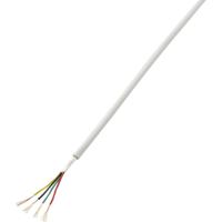 TRU COMPONENTS 1570252 Alarmkabel LiYY 4 x 0.14 mm² Wit 50 m - thumbnail