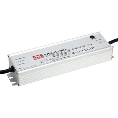 MEAN WELL HVGC-150-350A LED-driver Constante stroomsterkte 149.8 W 0.35 A 42 - 428 V/DC Dimbaar, PFC-schakeling, Overbelastingsbescherming, Geschikt voor