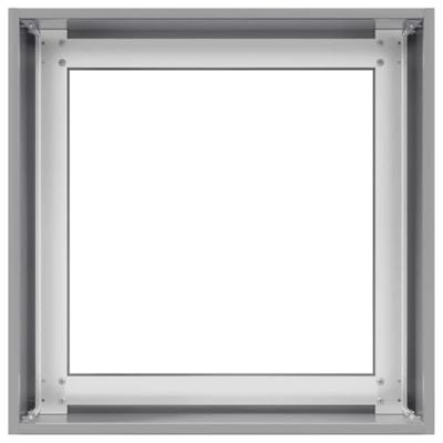 VidaXL Plantenbak 40x40x40 cm gegalvaniseerd staal