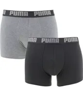 Pakket met onderbroeken Puma Basic Grijs Boxer 2 Onderdelen - Maat: 2XL - thumbnail