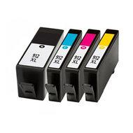 Huismerk HP 912 XL Inktcartridges Multipack (zwart + 3 kleuren) - thumbnail