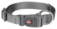 TRIXIE HALSBAND HOND PREMIUM GRAFIET GRIJS 25-40X1,5 CM - thumbnail