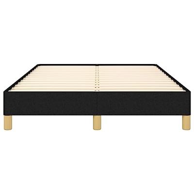 Bedframe zonder matras 120x190 cm stof zwart