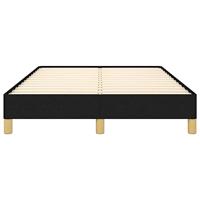 Bedframe zonder matras 120x190 cm stof zwart - thumbnail