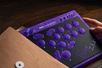 8Bitdo Arcade Controller - Transparent Purple Signature Edition - thumbnail