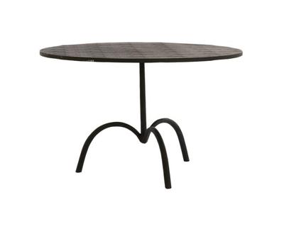 Light & Living Salontafel 'Samoa' Ø64cm, kleur Mat Zwart