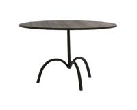 Light & Living Salontafel 'Samoa' Ø64cm, kleur Mat Zwart - thumbnail