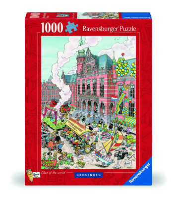 Ravensburger puzzel fleroux Groningen 1000 stukjes
