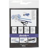 Creativ Company Vellen krimpfolie met motieven wilde dieren, 4st. - thumbnail