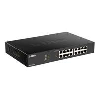 D-Link DGS-1100 Series 16-Port Gigabit Smart Managed Switch met VLAN support, layer 2 features, QoS, 802.3az EEE, Fanless - thumbnail
